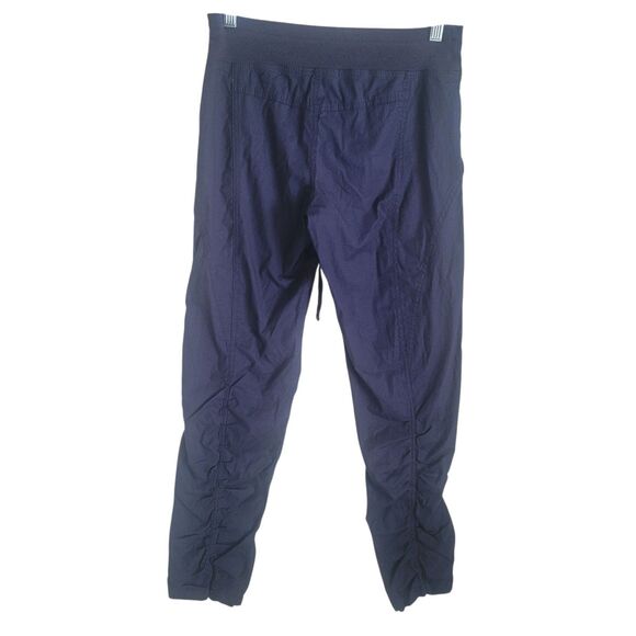 XCVI Wearables Jules Pant Women's XS Navy Blue Ruched Casual Outdoor Pull On - Picture 3 of 12
